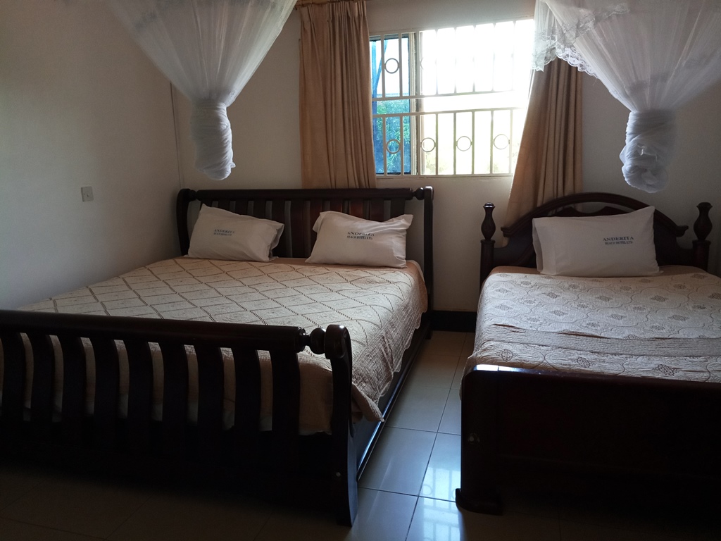 Deluxe Twin Bedroom photo Anderita Beach Hotel Entebbe - Uganda Central Region 1