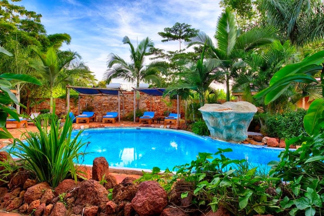 Outdoor swimming pool photo 2 Friends Guesthouse and Restaurant Jinja - Uganda Eastern Region