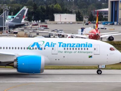 Air Tanzania takes delivery of its first Boeing 737 MAX
