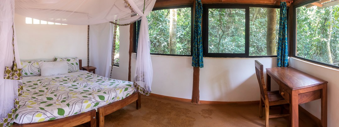 Double Bedroom Photo Nkima Forest Lodge Entebbe, Uganda Central Region 1