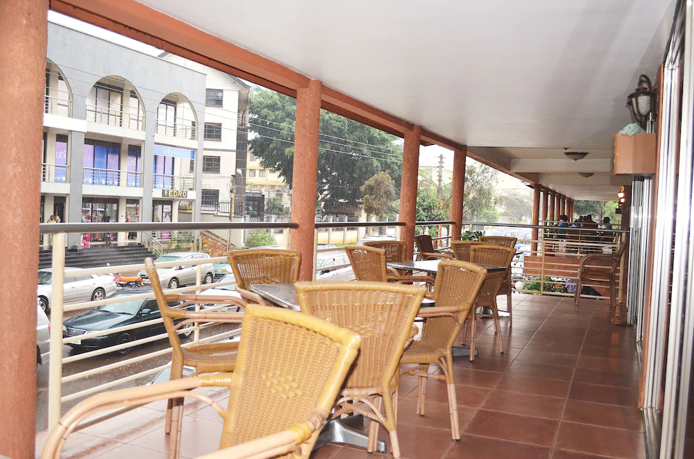 Terrace Restaurant Photo Hotel Triangle Kampala - Hotels | Kampala Uganda Central Region