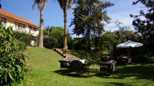 Garden area with gazebo Photo Karibu Guest House Entebbe - Guest Houses | Entebbe, Uganda Central Region 1