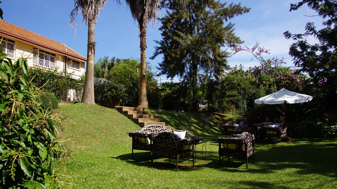 Garden area with gazebo Photo Karibu Guest House Entebbe - Guest Houses | Entebbe, Uganda Central Region 1