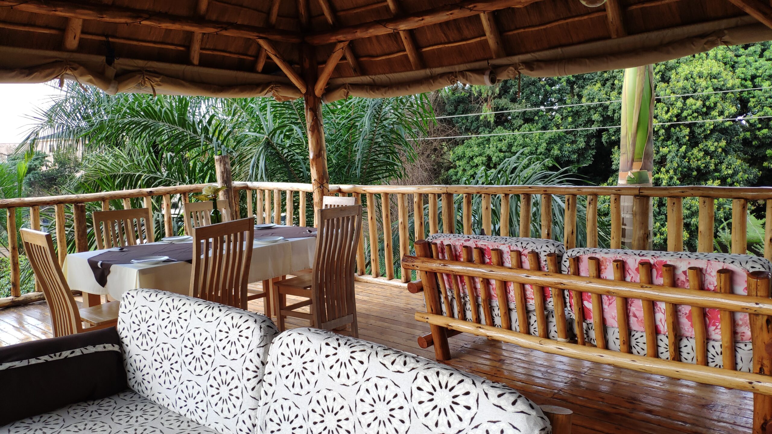 Terrace Restaurant Photo Precious Guest House - Hotels | Entebbe, Uganda Central Region