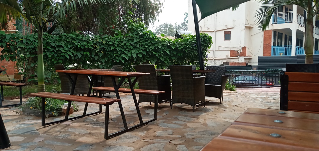 Terrace Restaurant Photo Mahali Guesthouse Kampala - Uganda Central Region