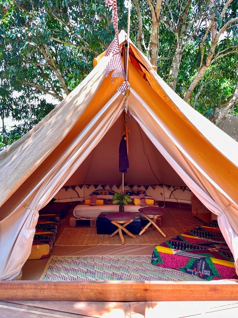 Glamping tents Bedroom Photo ViaVia Guest House Entebbe - Guest Houses | Entebbe, Uganda Central Region