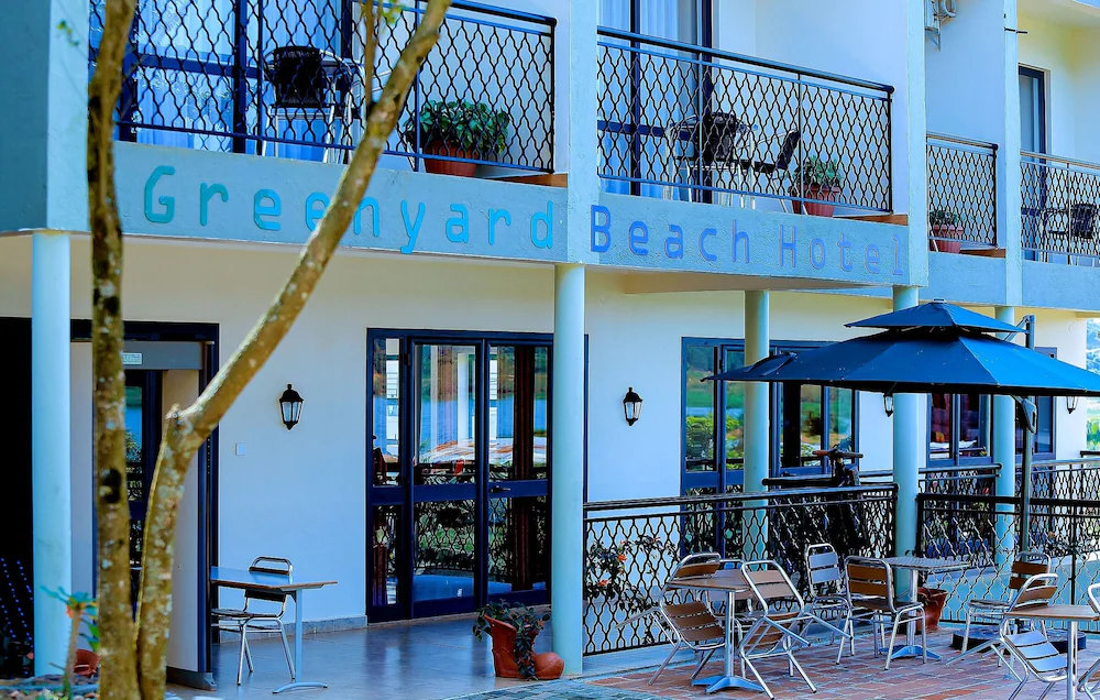 Property Exterior Photo showing the Balcony Greenyard Beach Hotel Entebbe - Hotels | Entebbe, Uganda Central Region