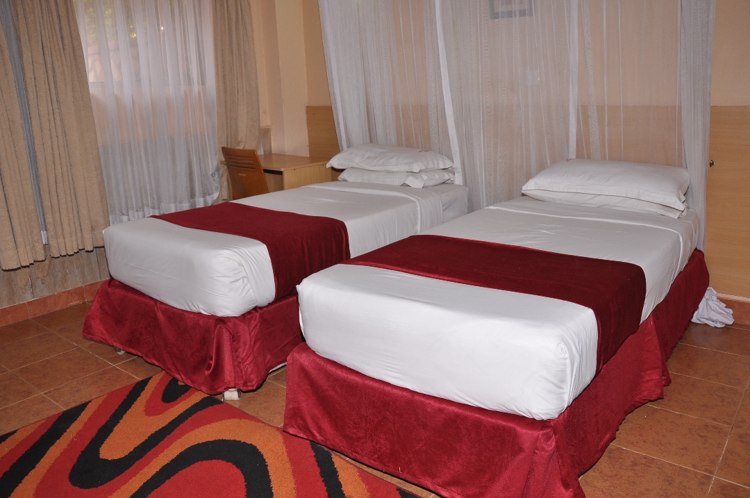 Twin Bedroom Eureka Place Hotel Ntinda - Hotels | Ntinda Kampala, Uganda Central Region 1