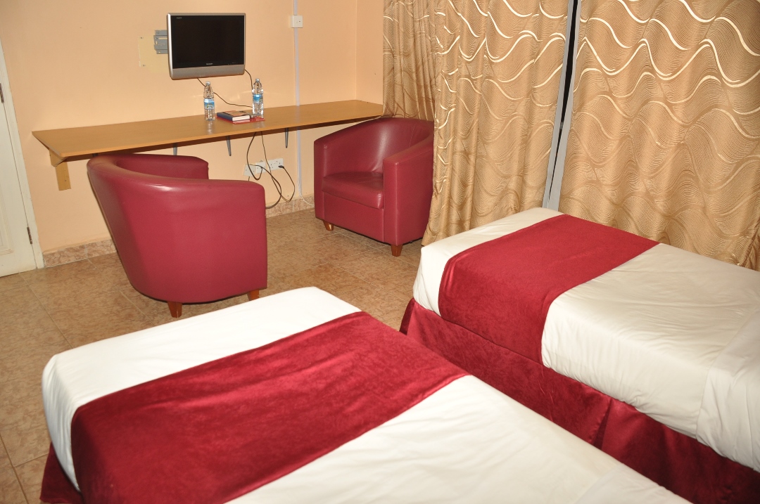 Twin Bedroom Eureka Place Hotel Ntinda - Hotels | Ntinda Kampala, Uganda Central Region