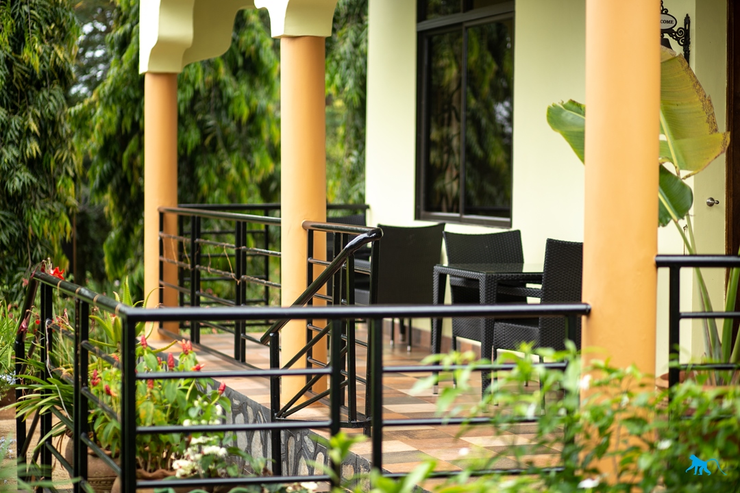 Balcony Photo Blue Monkey Guest House - Hotels | Entebbe, Uganda Central Region 2