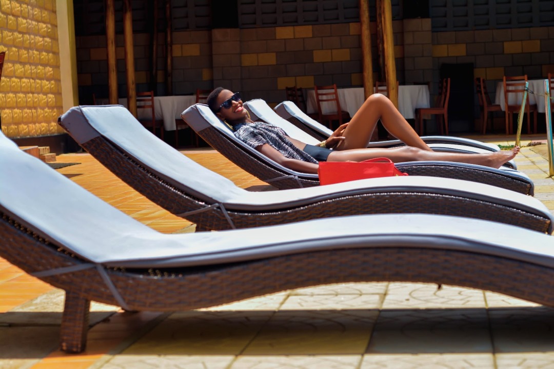 Swimming pool chairs photo Esella Country Hotel Kampala - Hotels | Kampala, Uganda Central Region