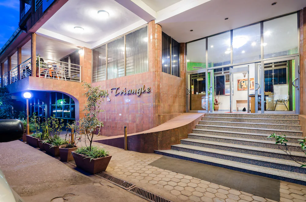 Property Entrance Photo Hotel Triangle Kampala - Hotels | Kampala Uganda Central Region