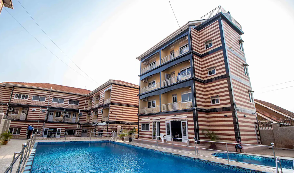 Property Exterior showing the outdoor swimming pool Photo Innophine Hotel 790 - Hotels | Entebbe, Uganda Central Region