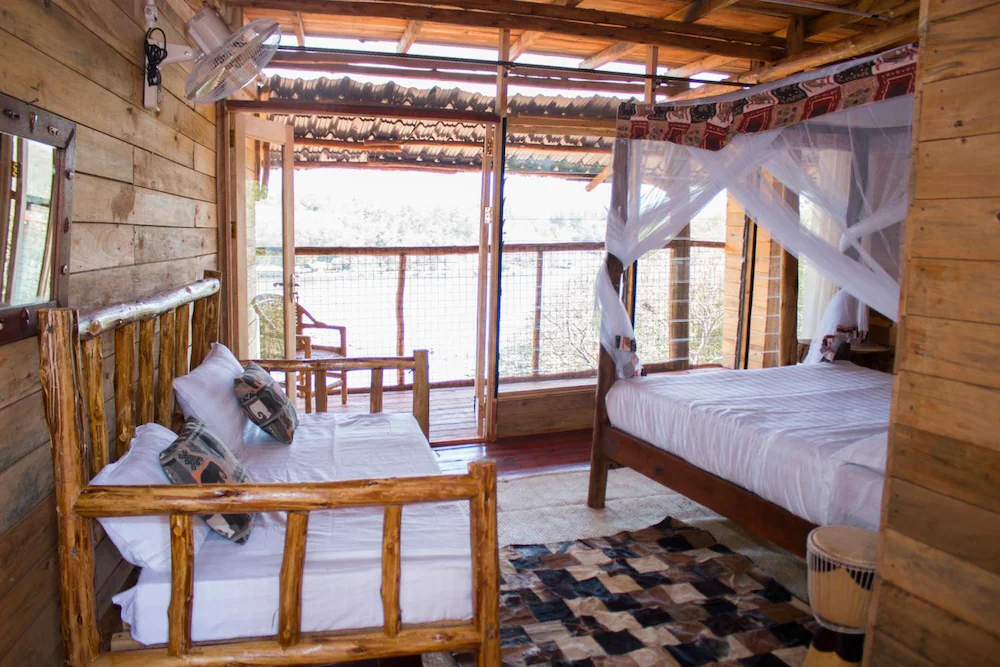 Chalet Bedroom Photo Living Waters Resort Hotel - Hotels | Jinja, Uganda Eastern Region 1