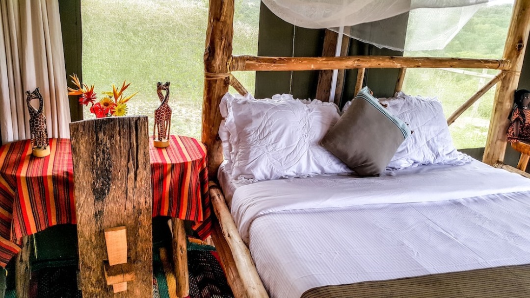 Chalet Bedroom Photo Living Waters Resort Hotel - Hotels | Jinja, Uganda Eastern Region