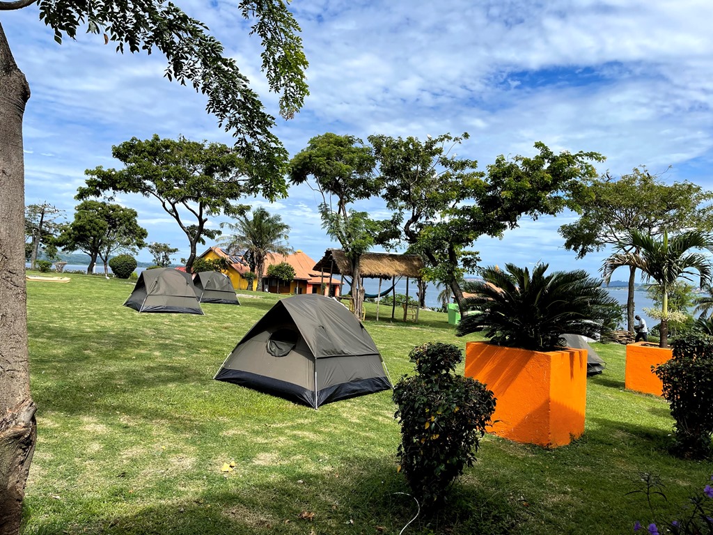 Camping Tents Photo Samuka Island Retreat Jinja - Hotels | Jinja, Uganda Eastern Region