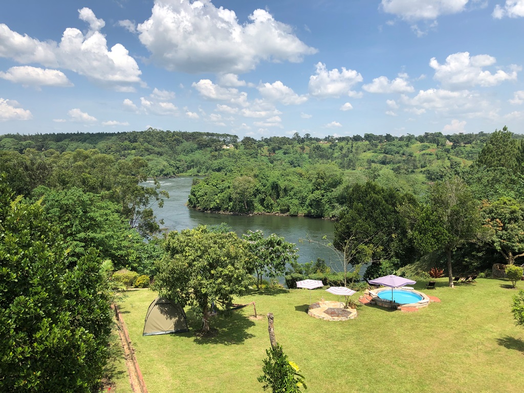 Aerial Photo Nile it Resort Jinja - Hotels | Jinja, Uganda Eastern Region