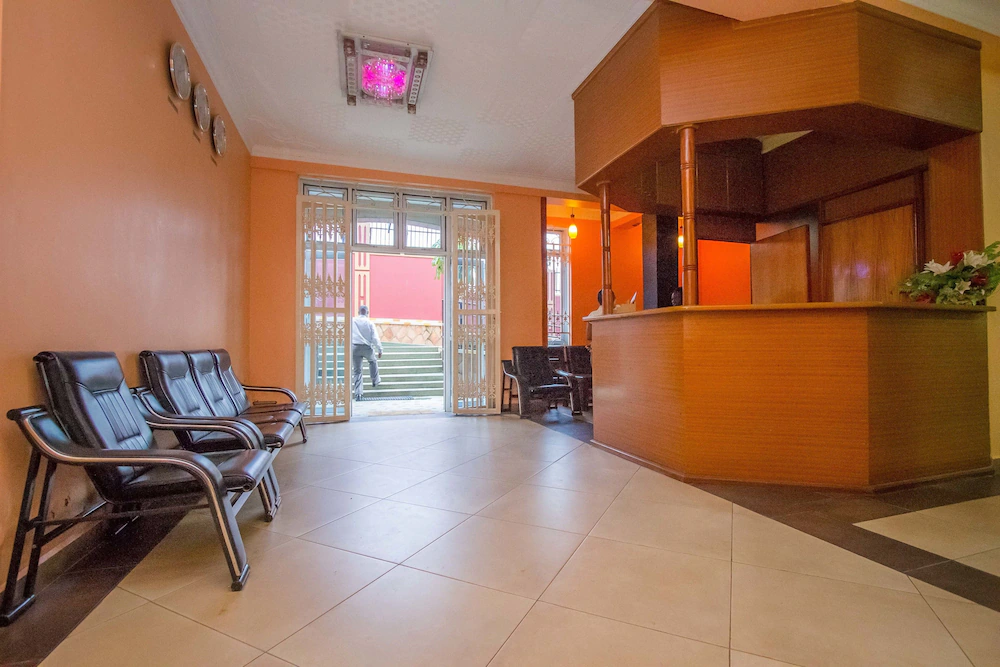 Front Desk Photo Jevine Hotel Kampala, Uganda Central Region