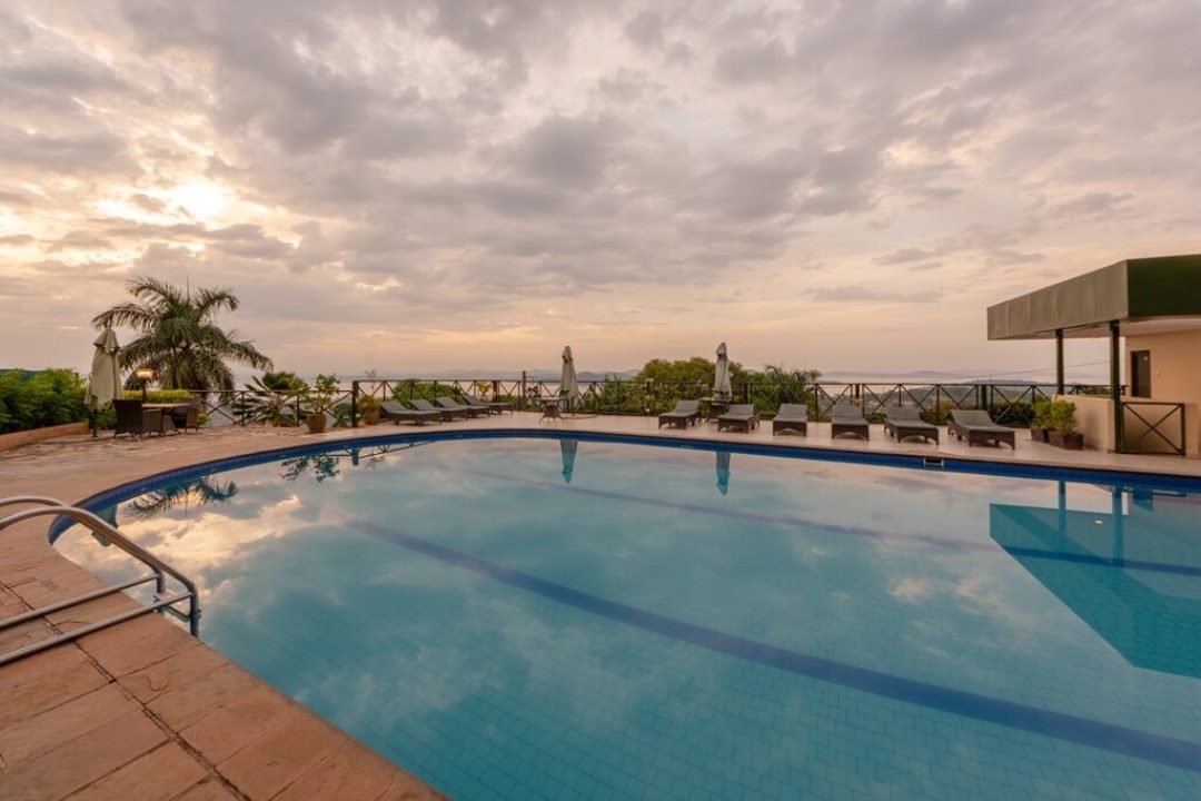 Outdoor swimming pool Photo Cassia Lodge Kampala, Uganda Central Region