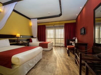 Twin Bedroom amenities Photo Cassia Lodge Kampala, Uganda Central Region