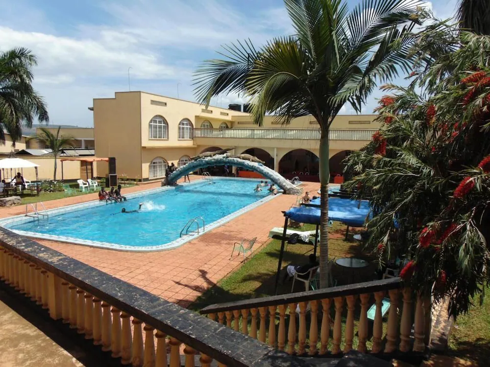 Property Exterior with pool view Photo Brisk Recreation Hotel Triangle, Jinja Uganda Eastern Region