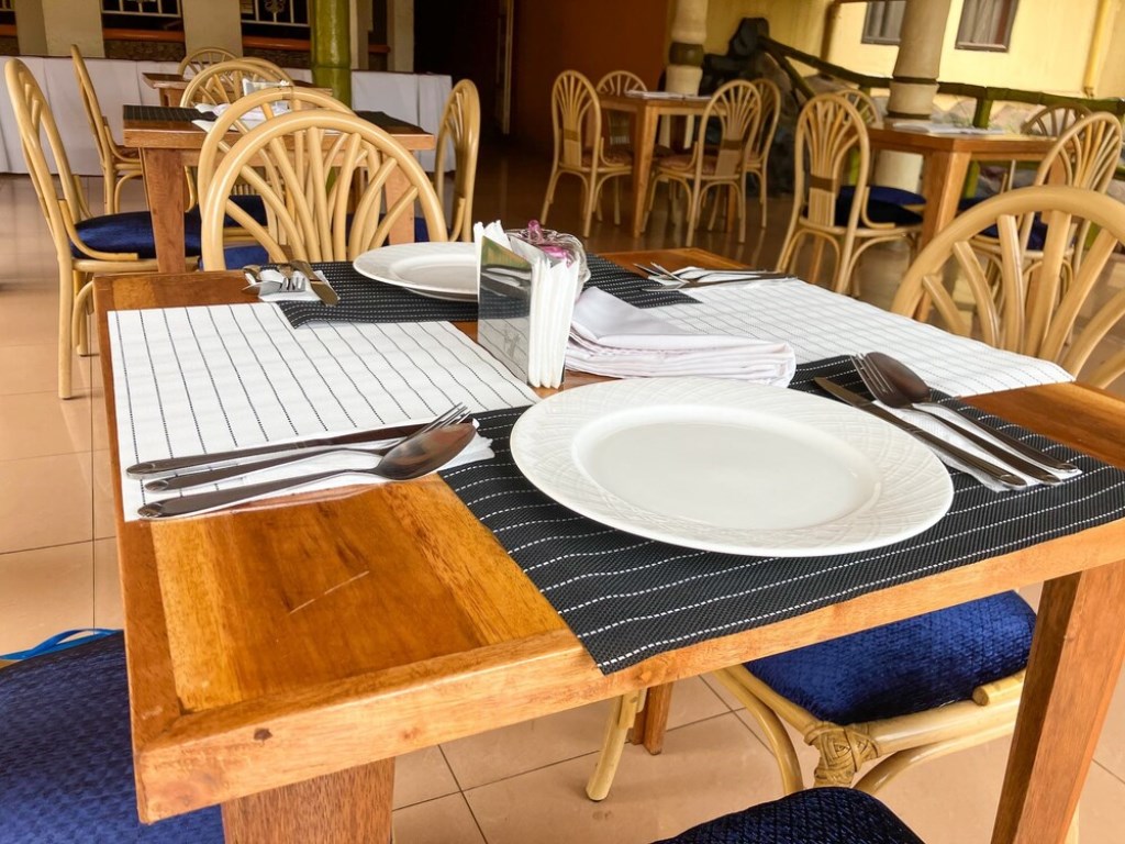 Table setup Photo Rwizi Arch Hotel Kampala, Uganda Central Region