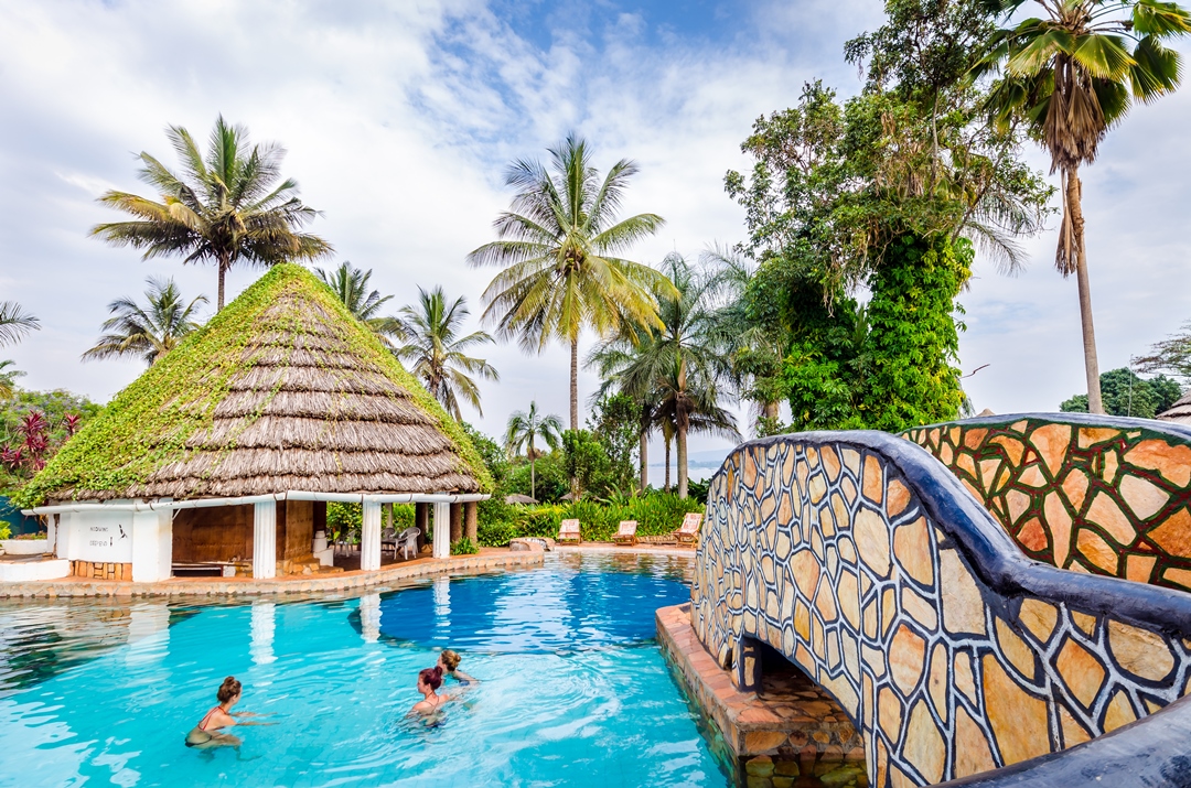 Outdoor swimming pool Photo Kingfisher Safaris Resort Hotel - Hotels | Jinja, Uganda Eastern Region 1