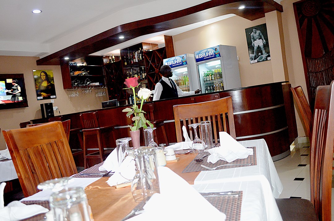 Restaurant table setup Photo Marie's Royale Hotel Kampala - Uganda Central Region