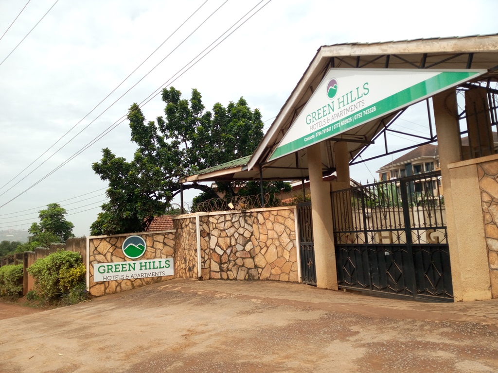 Property Entrance Photo Green Hills Hotel Kampala Uganda Central Region