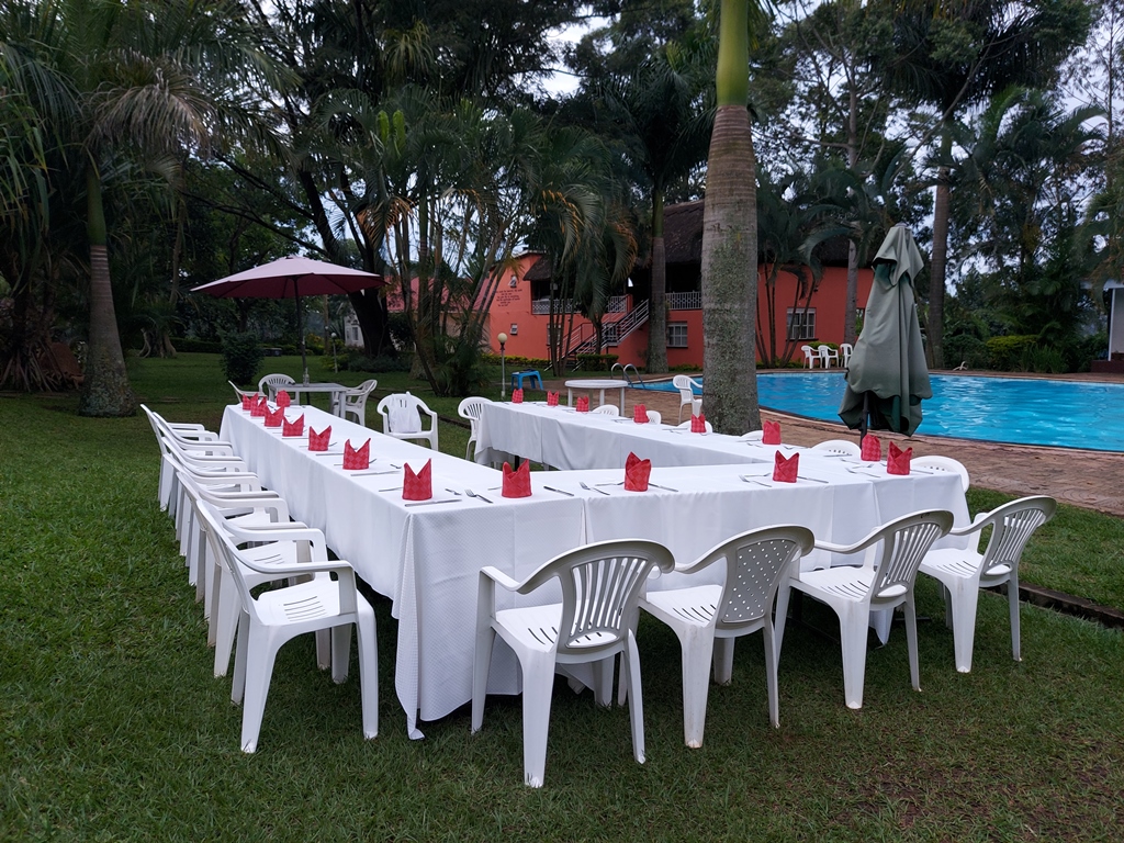 Poolside Events Photo African Village hotel Mukono Uganda Central Region