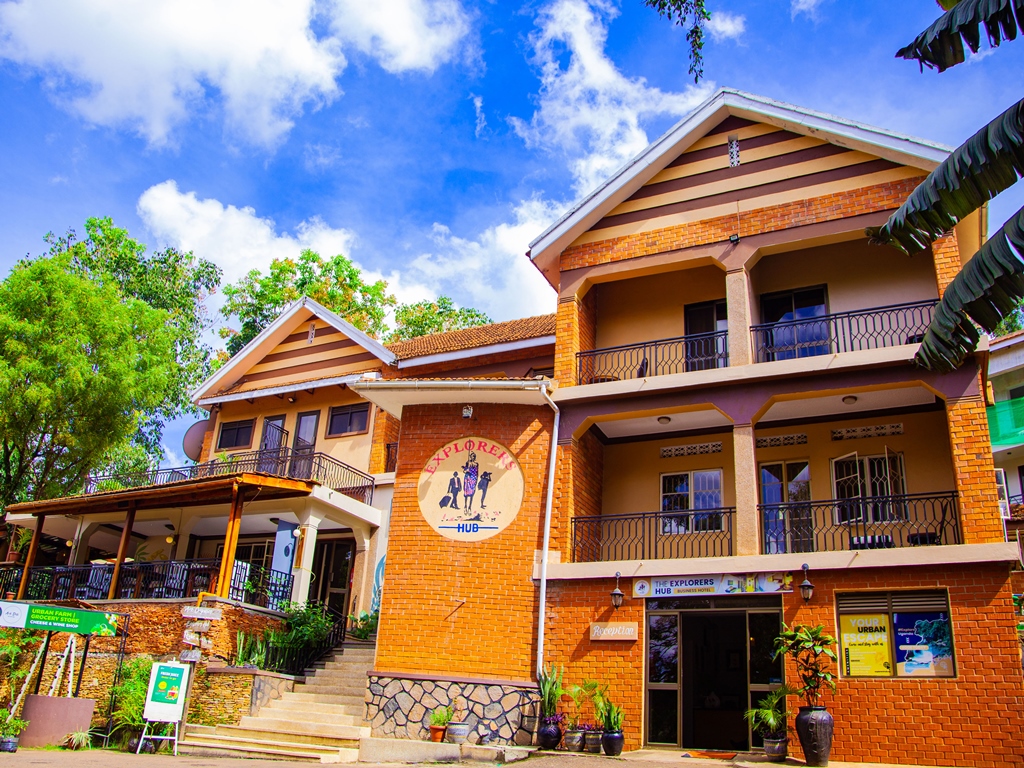 Property Exterior Photo Explorers Hub Hotel Kampala Uganda Central Region