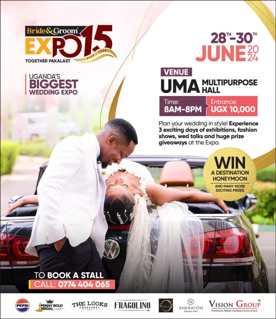 Bride and Groom Expo Kampala Uganda 2024 Poster