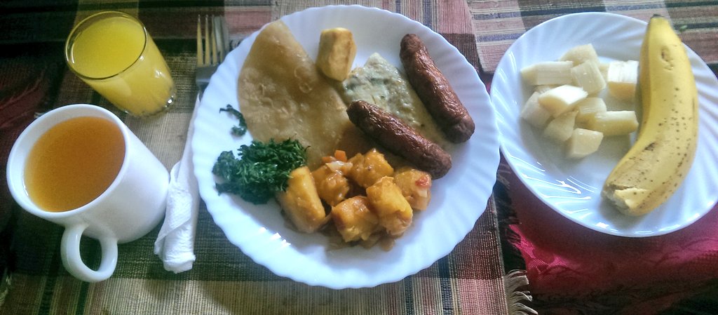 Breakfast Photo Panorama Cottages Kalangala Uganda Central Region