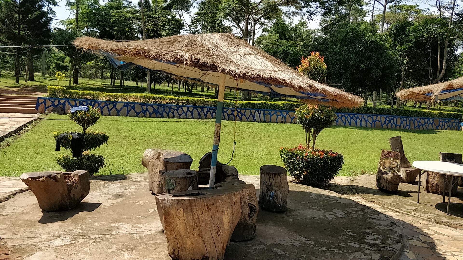 Outdoor Restaurant Photo Panorama Cottages Kalangala Uganda Central Region