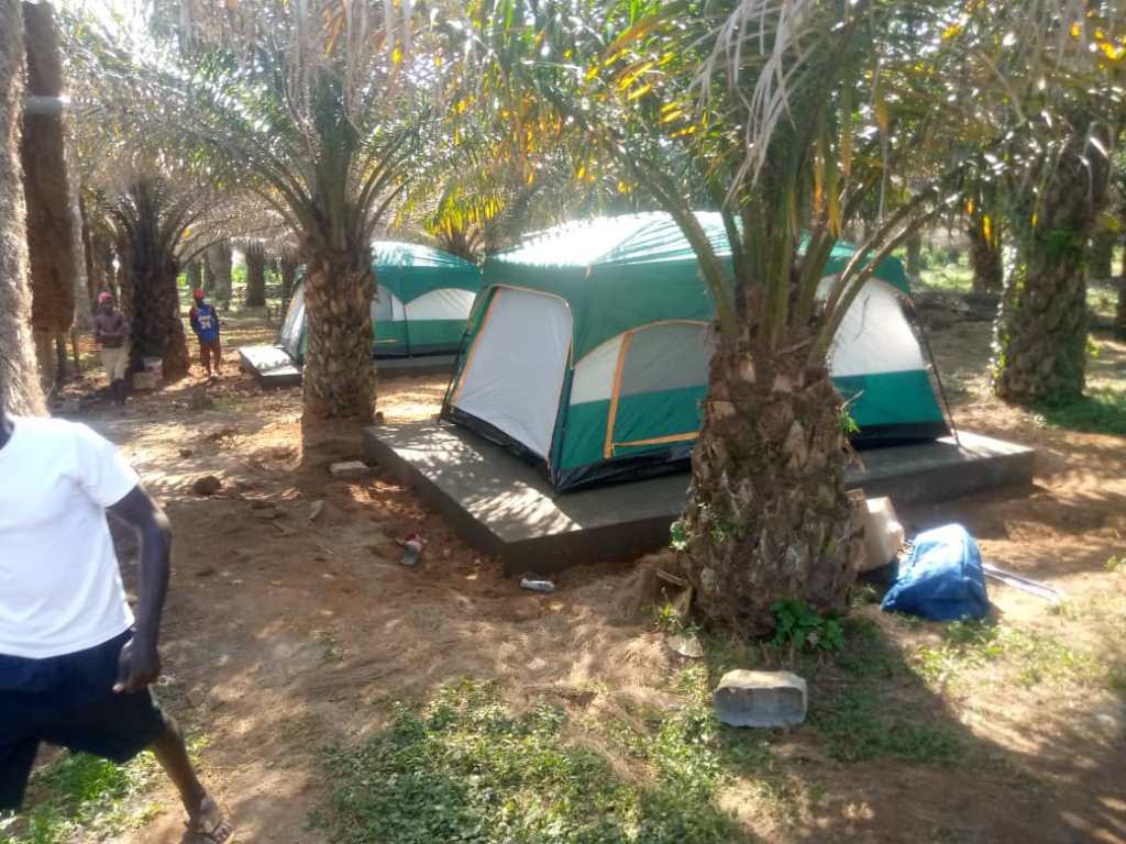 Camping Tents Photo Bugoma Sand Beach Kalangala Central Region