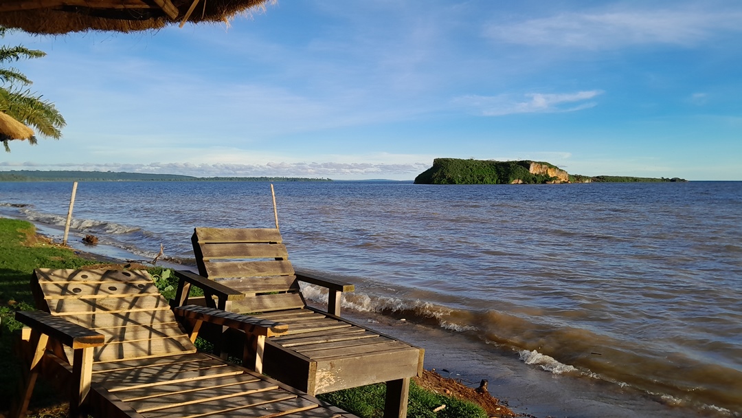 Lake side chairs Photo Bugoma Sand Beach Kalangala Central Region 1