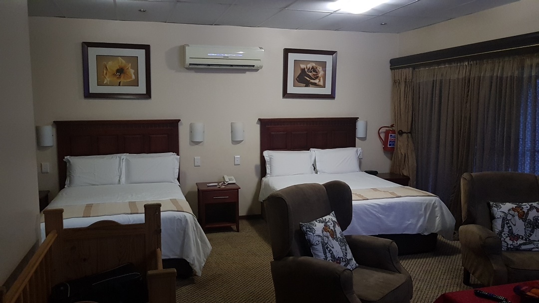 Twin Bedroom Photo Global Village Guest House Pakwach Uganda Northern Region