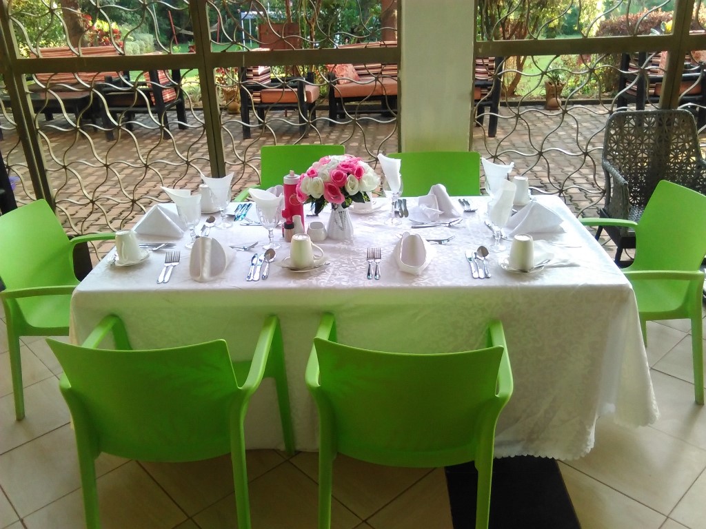 Table setup Photo The Adrace Executive Resort Kampala Central Region