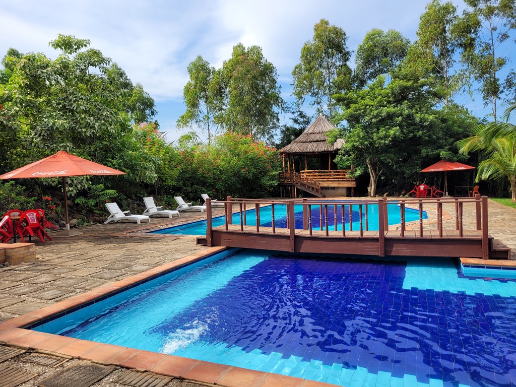 Outdoor Swimming Pool Photo Murchison Backpackers Masindi Uganda Western Region Region