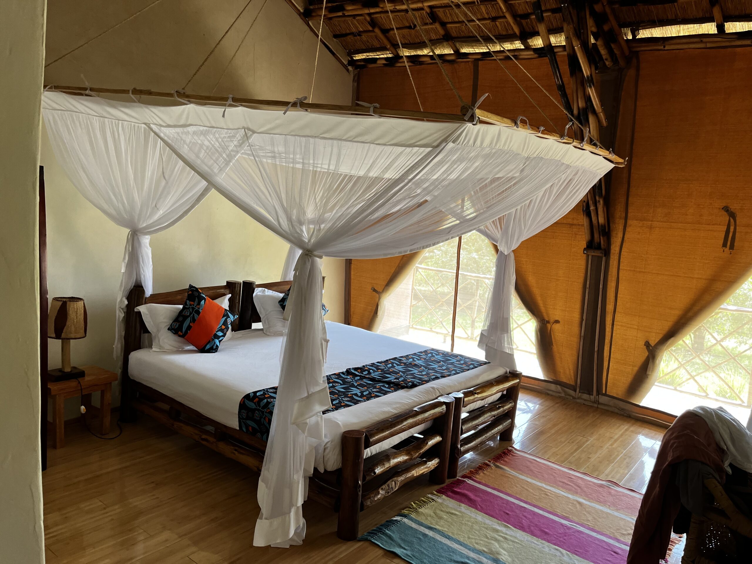 Deluxe Bamboo Bedroom Photo Murchison Falls Bamboo Village Lodge, Uganda North Western Region 1