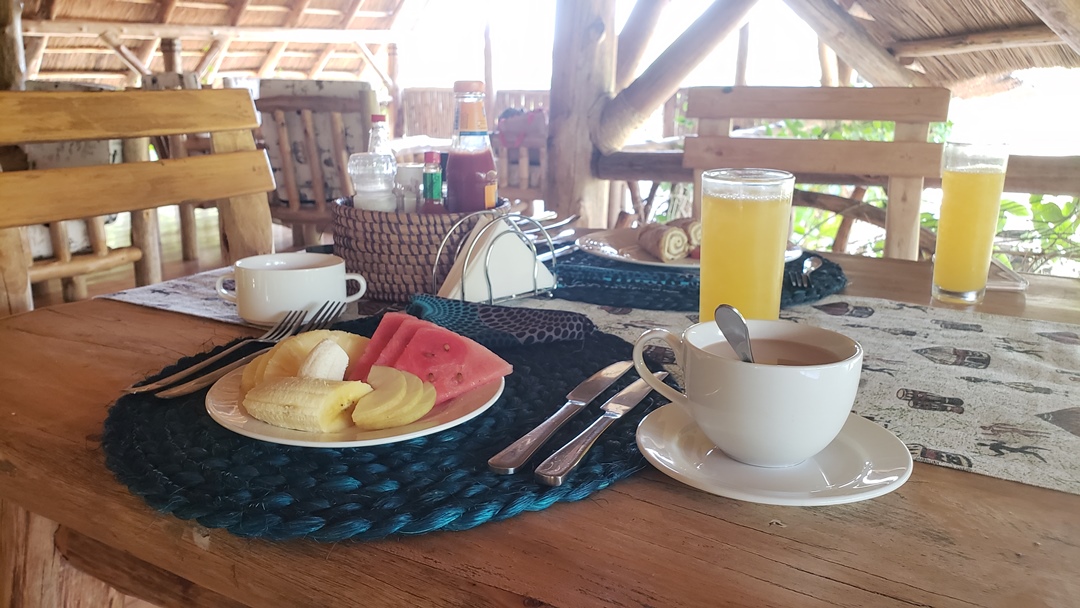 Break fast Photo Nkundwa Nile View Lodge Murchison Falls National Park, Uganda North Western Region