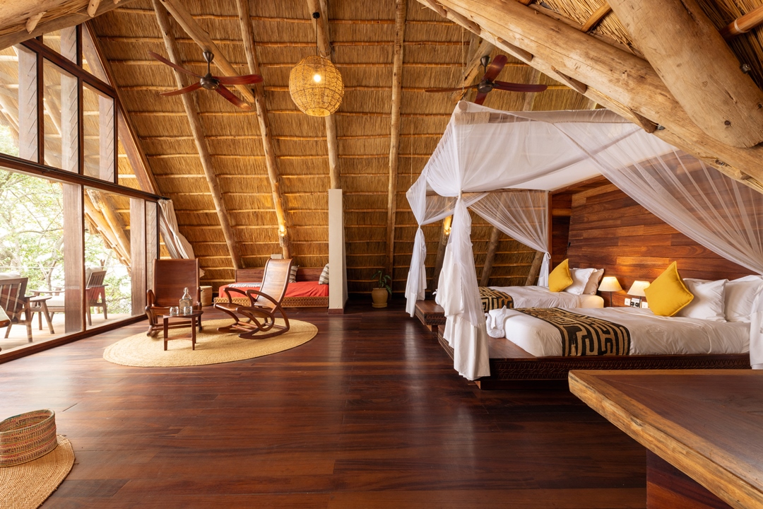 Exclusive Banda Bedroom Photo Nile Safari Lodge, Uganda North western Region