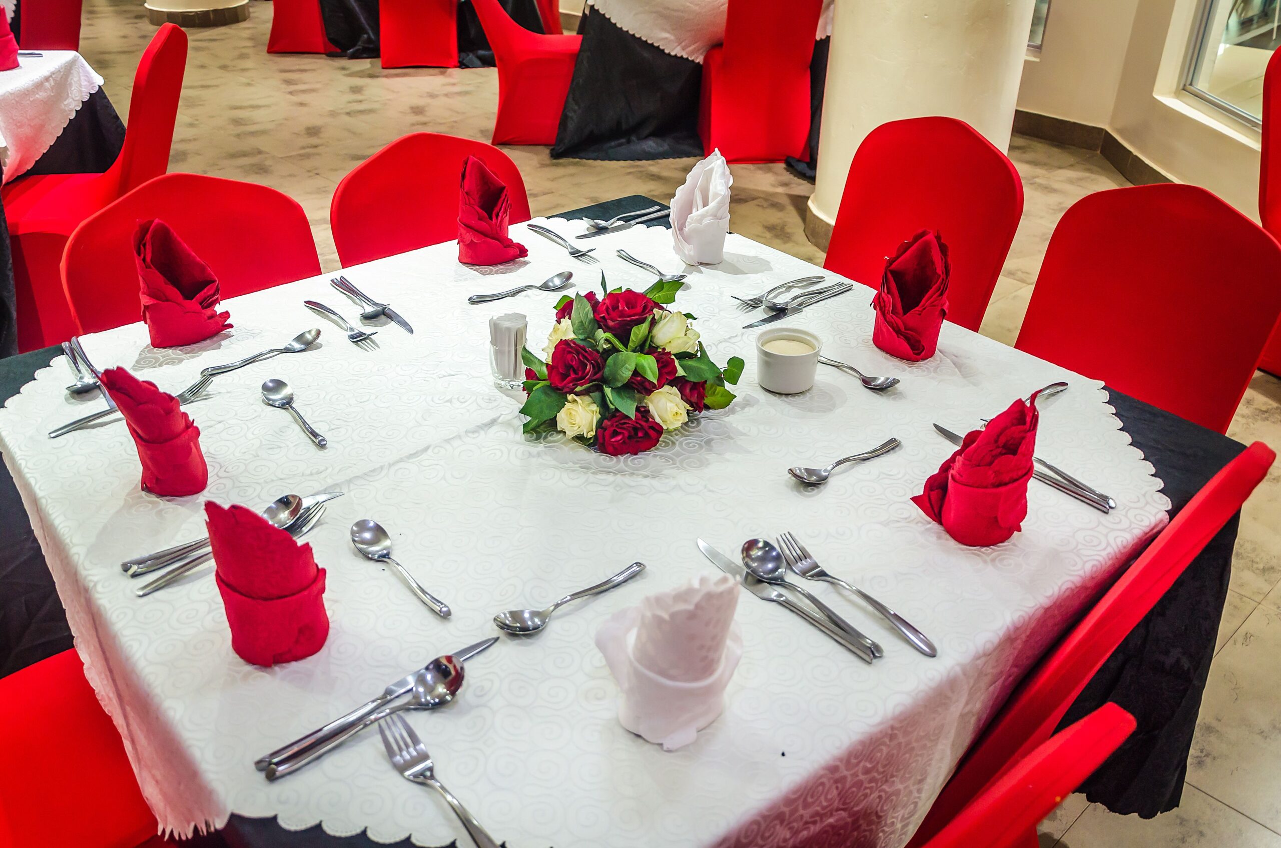 Table setup Photo Mt. Zion Hotel Kampala - Hotel Kampala, Uganda Central Region