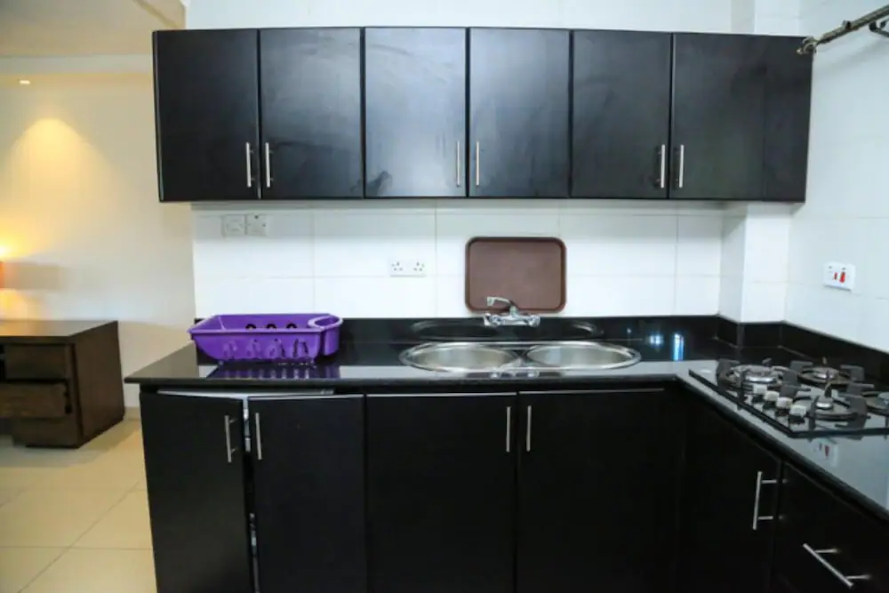 Private kitchenette Photo Hillview Apartments Kampala, Uganda Central Region 1