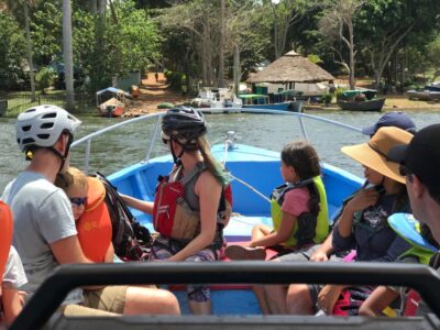 Photo of Kingfisher Boat used on Kampala Cruises & Boat Tours from Munyonyo and Ggaba