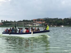 Photo of Kingfisher Boat used on Kampala Cruises & Boat Tours from Munyonyo and Ggaba
