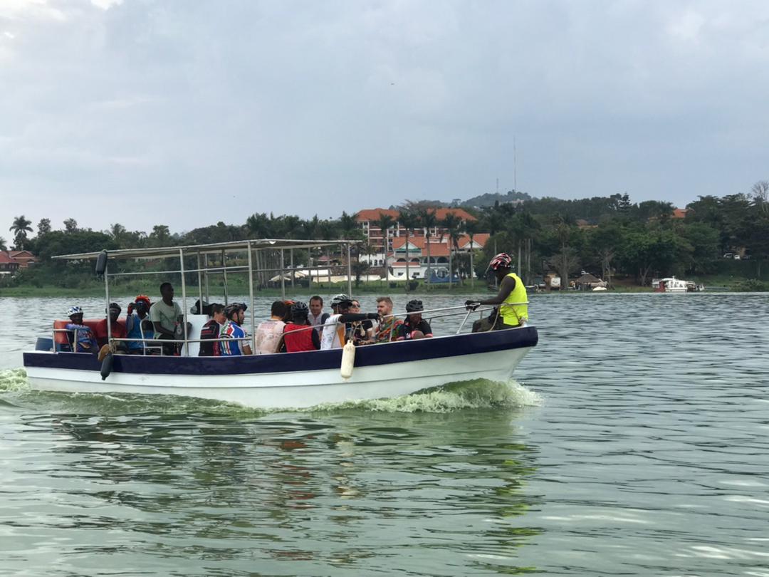 Photo of Kingfisher Boat used on Kampala Cruises & Boat Tours from Munyonyo and Ggaba