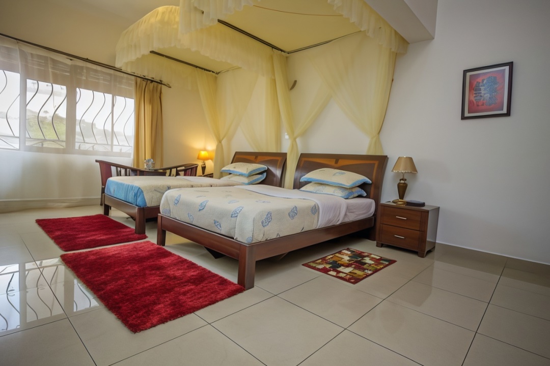 Twin Bedroom Photo Reinah Tourist Hotel Fort Portal Uganda Western Region