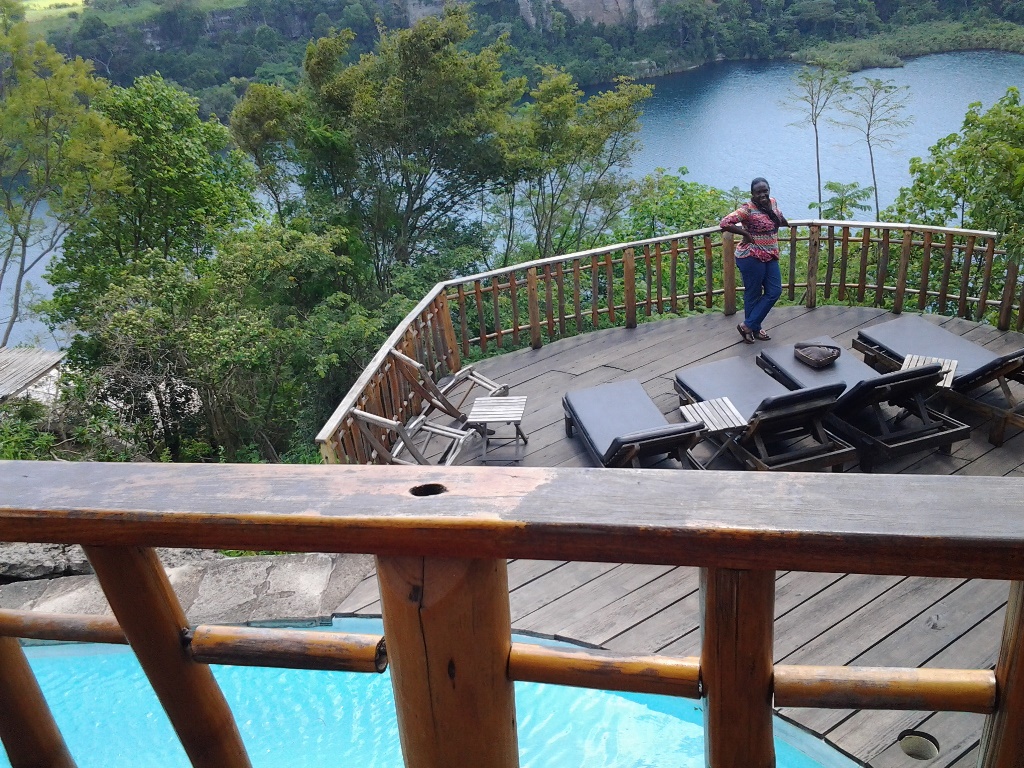 Terrace Restaurant Photo Maasai Backpackers Home Fort Portal Uganda Western Region