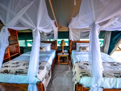 Twin Bedroom Photo Twiga Safari lodge Pakwach, Murchison Falls National Park Uganda Northern Western Region